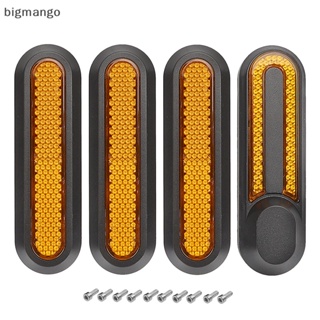 [bigmango] ฝาครอบดุมล้อสกูตเตอร์ไฟฟ้า สะท้อนแสง 9 สี พร้อมสกรู 10 ชิ้น สําหรับ Xiaomi 1S Pro 2