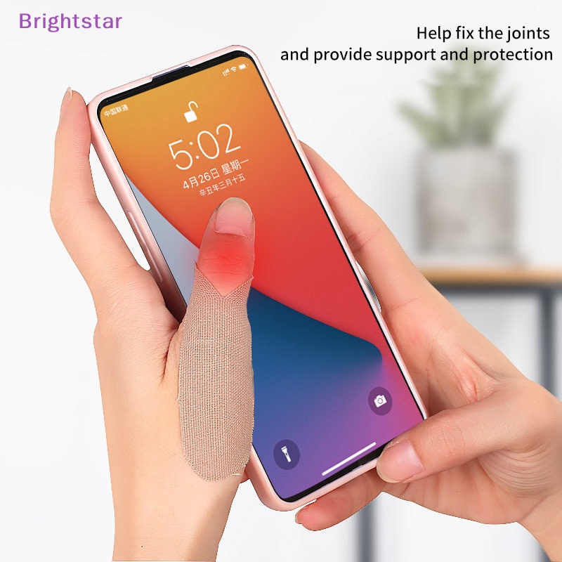 brightstar-ใหม่-แผ่นพลาสเตอร์พลาสเตอร์ป้องกันนิ้วหัวแม่มือ-บรรเทาอาการปวดข้ออักเสบ-5-ชิ้น