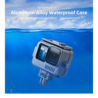 Sunnylife GoPro9 10 11 เคสอลูมิเนียมอัลลอยด์ กันน้ํา IPX8 กันน้ํา 40 เมตร