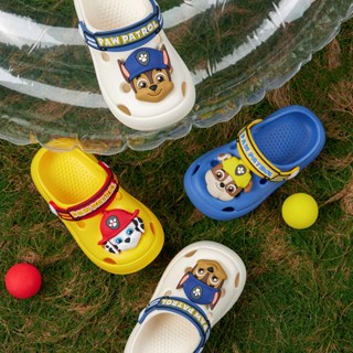 Cheerful Mario Crocs รองเท้าแตะลําลอง พื้นนิ่ม กันลื่น ลายการ์ตูน แฟชั่นฤดูร้อน สําหรับเด็กผู้ชาย และผู้หญิง