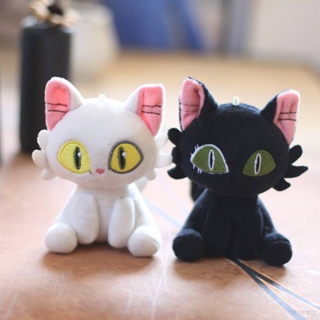 สินค้า พวงกุญแจ จี้ตุ๊กตาแมว Jason Suzume no Tojimari Daijin เหมาะกับของขวัญ สําหรับเด็กผู้หญิง มีสีขาว สีดํา
