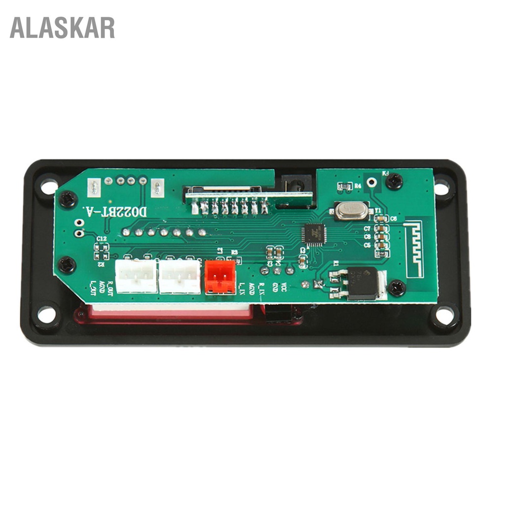 alaskar-dc-6v-12v-โมดูลถอดรหัส-mp3-ดิจิทัล-บลูทูธ-5-0-รับสัญญาณเสียงไร้สาย-พร้อมรีโมตคอนโทรล