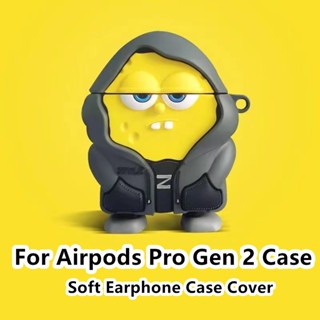 【Case Home】เคสหูฟัง แบบนิ่ม ลายการ์ตูนวัว สําหรับ Airpods Pro Gen 2 Pro Gen 2