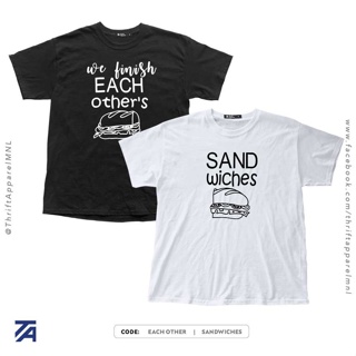 POPULAR QZEach Other, Sandwiches | Thrift Apparel Couple Tees_02