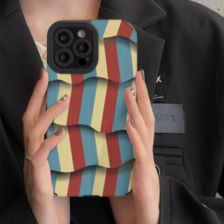 เคสโทรศัพท์มือถือนิ่ม ลายทางแนวตั้ง เหมาะกับผู้หญิง สําหรับ Iphone 11promax 14promax 13promax 12promax 6s 7 8plus xs XR XSMAX