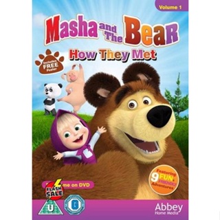 DVD ดีวีดี MASHA AND THE BEAR มาช่ากับคุณหมี [Disc1 13 Episodes] (เสียง เนเธอร์แลนด์ ไม่มีซับ ) DVD ดีวีดี