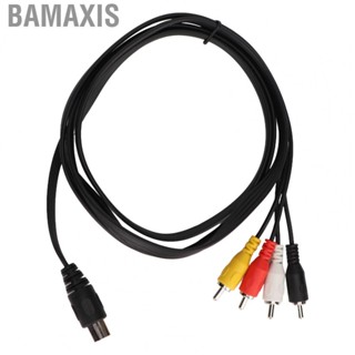 Bamaxis DIN 5 Pin Male To 4RCA Cable Pure Copper Wire Core  Adapter US