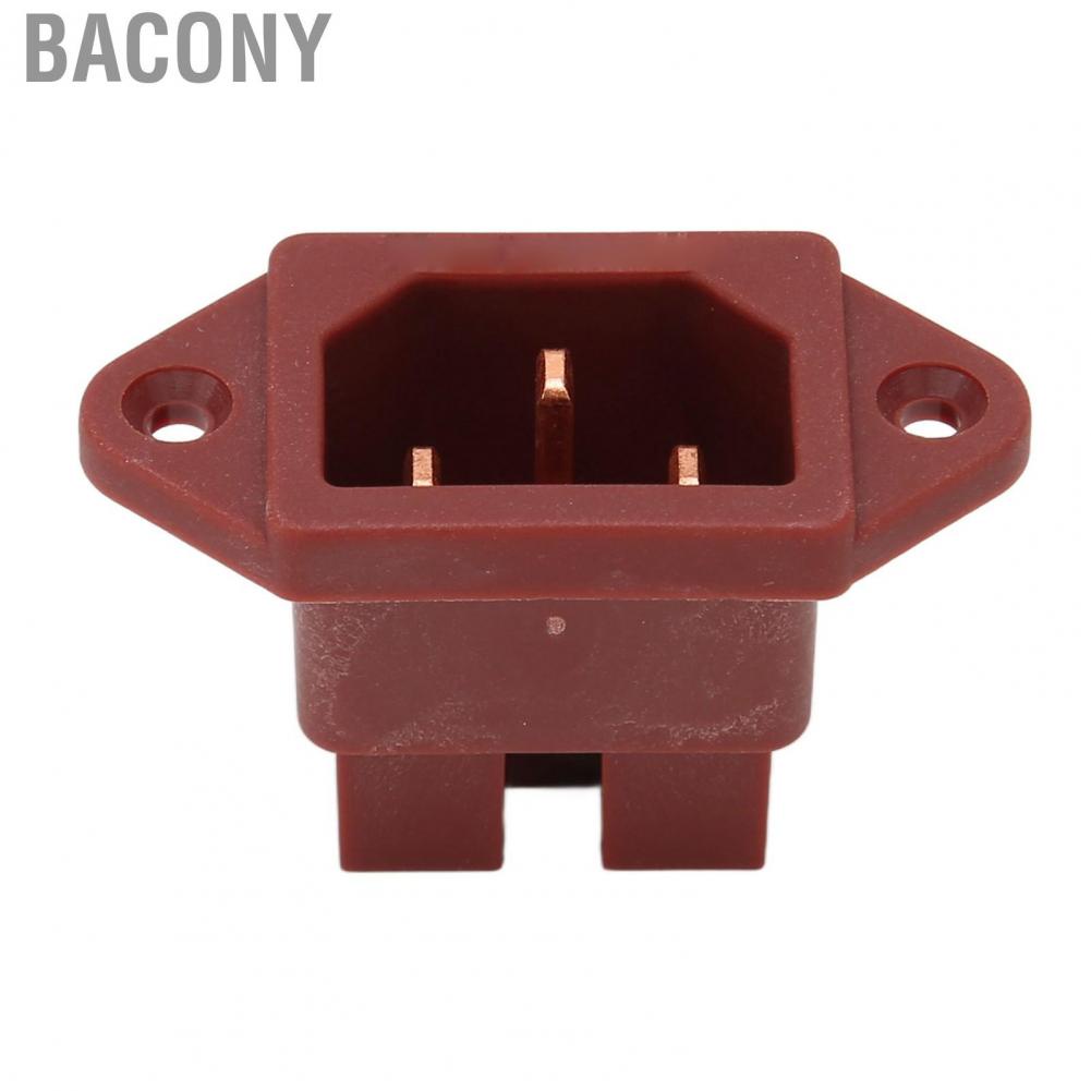 bacony-ac-power-socket-100-250v-pure-copper-iec-power-socket-c14-grounded-screw-set-for-3-5mm-diameter-cable-for-professional-accessories