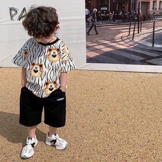 2023 เด็กชายใหม่/แขนสั้น/summer childrens half -sleeved/t -shirt