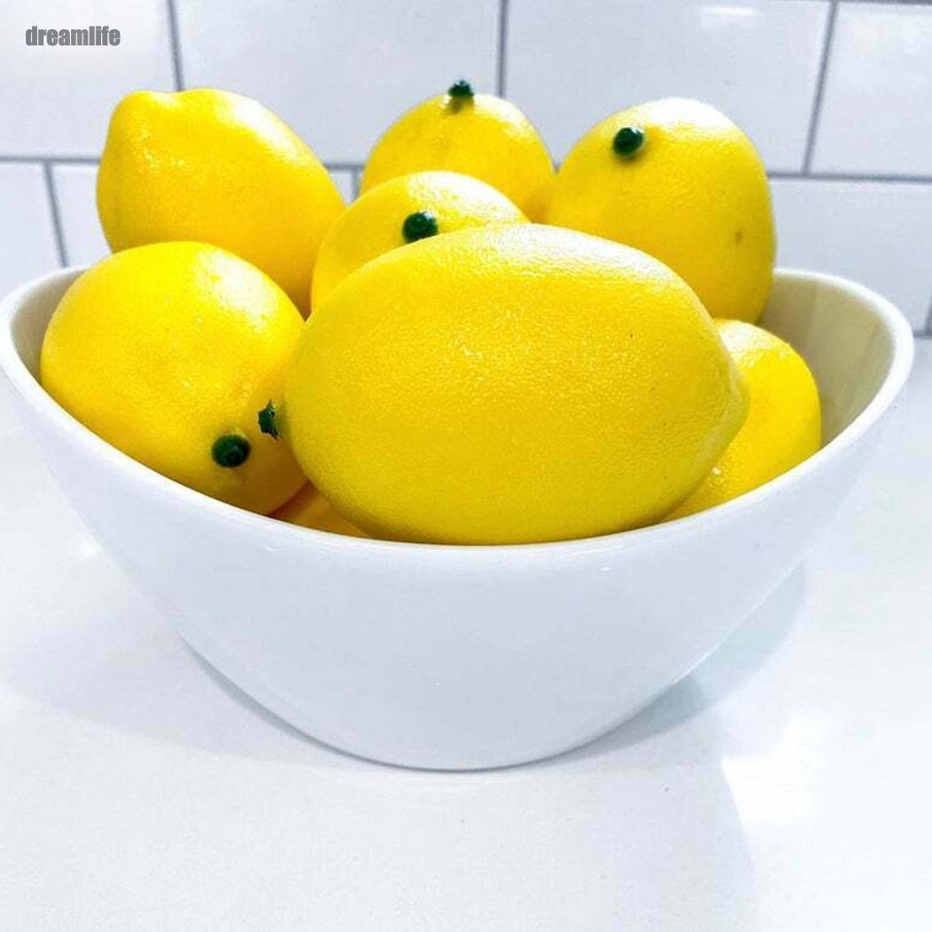 dreamlife-artifical-lemon-decor-decoration-lemons-lifelike-styrofoam-10pcs-7-3-5-2cm