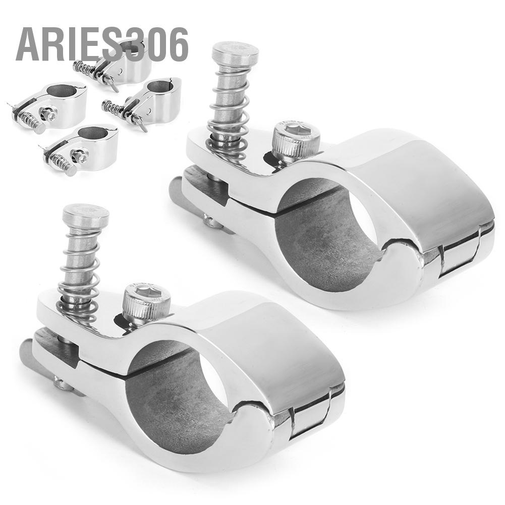 aries306-2-pcs-ด้านบนบานพับกรามสไลด์เรือ-pin-cam-clamp-marine-yachts-fitting-hardware