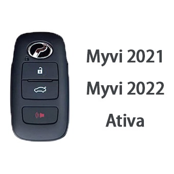 เคสกุญแจรีโมทรถยนต์-สําหรับ-toyota-daihatsu-myvi-ativa-perodua-alza-2022-ativa-myvi-2022-2023-facelift-sarung-kunci-kereta-alza-2022