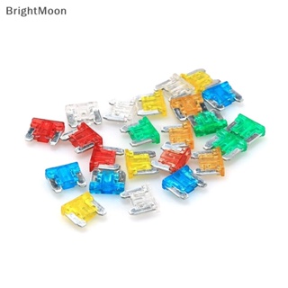 Brightmoon ฟิวส์ 5A 10A 15A 20A คละขนาด สําหรับรถยนต์ รถบรรทุก รถจักรยานยนต์ 24 ชิ้น