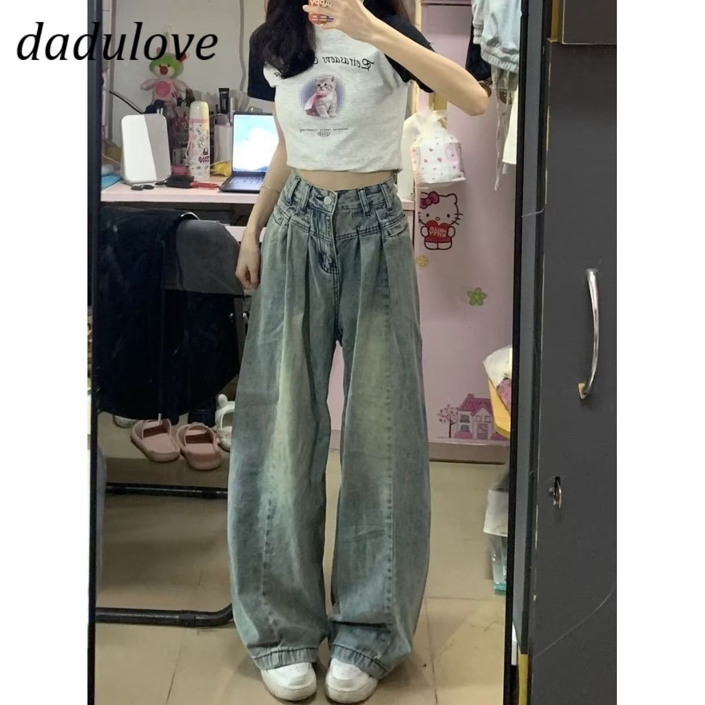 dadulove-new-american-ins-high-street-hip-hop-straight-jeans-womens-niche-high-waist-wide-leg-pants-casual-pants