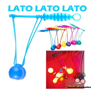 Lato(ลัตโตโอริ) มีไฟ ลูกบอลหรรษา ขนาด 40 มม. ของเล่นสําหรับเด็ก สร้างสรรค์ ฮิตที่สุด