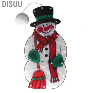 Disuu Christmas Decoration Lights Sturdy  Window Easy To Install