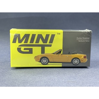 ▪️Eunos Roadster Sunburst Yellow RHD #393 Scale 1:64 ยี่ห้อ Minigt