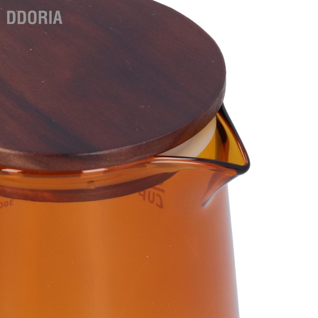 ddoria-500-มล-เซิร์ฟเวอร์กาแฟทนความร้อนพร้อมฝาไม้กาต้มน้ำชาในครัวเรือนสำหรับโฮมออฟฟิศ