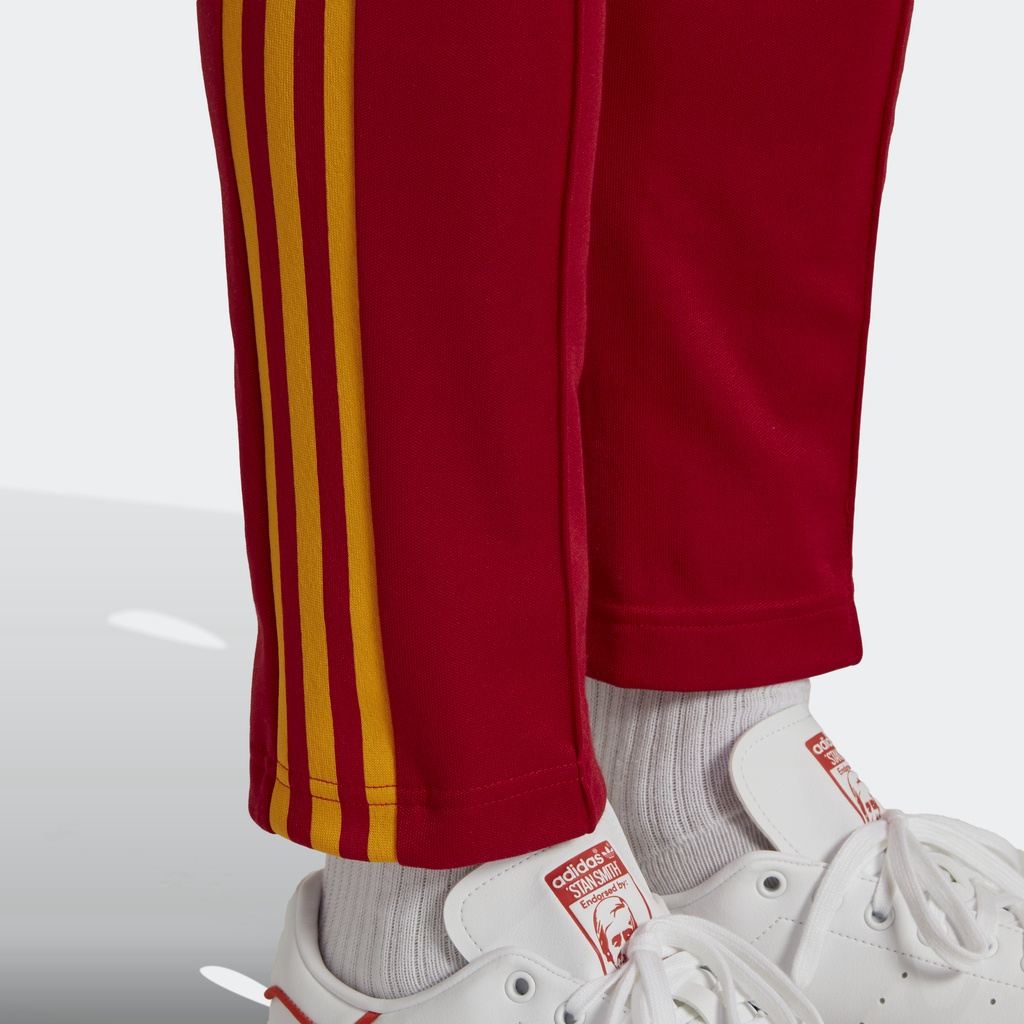 adidas-ไลฟ์สไตล์-กางเกงแทรค-beckenbauer-ผู้ชาย-สีแดง-hk7401