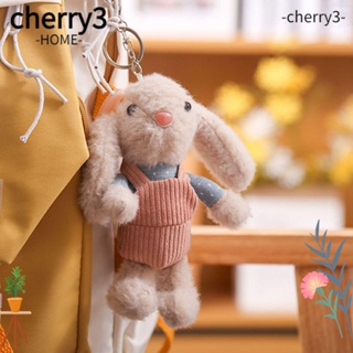Cherry3 พวงกุญแจ จี้ตุ๊กตาสัตว์น่ารัก สําหรับห้อยกระเป๋าเป้สะพายหลัง