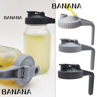 Banana1 ฝาปิดขวดโหล ปากกว้าง 70 มม. ใช้ซ้ําได้ สําหรับห้องครัว