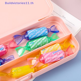 Buildvictories11 ปากกาลูกลื่นจําลอง น่ารัก สีแคนดี้ ของขวัญ สําหรับนักเรียน โรงเรียน สํานักงาน TH