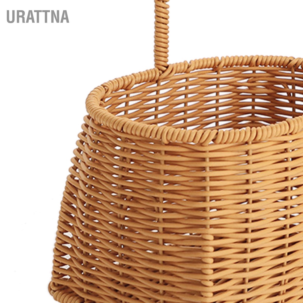 urattna-ตะกร้าสานแบบพกพาพร้อมที่จับ-pp-หวายทอมือกระเช้าสำหรับของขวัญผักผลไม้