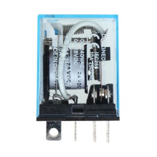 พร้อมส่งMY4NJ LY2NJ MY2NJ พาวเวอร์รีเลย์ ปานกลาง MY4N-J AC 220V DC 24V 10A 8 Pin ทักเชท