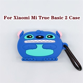 【จัดส่งรวดเร็ว】เคสหูฟัง แบบนิ่ม ลายการ์ตูน สําหรับ Xiaomi Mi True Basic 2 Xiaomi Mi True Basic 2