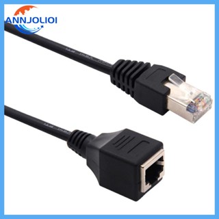 Ann สายเคเบิลต่อขยายอีเธอร์เน็ต Cat6 LAN RJ45 ตัวผู้ เป็นตัวเมีย