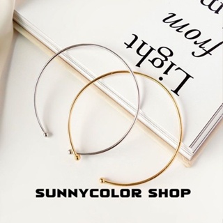 SUNNYCOLOR  ในระยะเวลาจํากัด เครื่องประดับ กําไลข้อมือ ชุบเงิน รูปคลื่น แฟชั่นสําหรับผู้หญิง A98N1F6