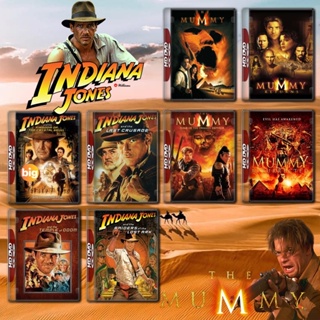 แผ่น DVD หนังใหม่ Indiana Jones ภาค 1-4 + Mummy ภาค 1-4 DVD Master เสียงไทย (เสียง ไทย/อังกฤษ | ซับ ไทย/อังกฤษ) หนัง ดีว