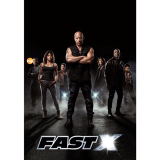 แผ่น DVD หนังใหม่ {ภาพมาสเตอร์ } FAST X (2023) เร็ว แรง ทะลุนรก 10 - Fast and Furious 10 (เสียง ไทย (โรง)/อังกฤษ | ซับ ไ