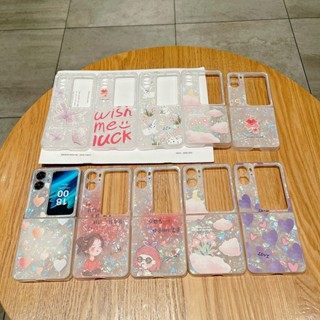 เคสโทรศัพท์มือถือแบบใส ฝาพับ กันกระแทก สําหรับ OPPO Find N2 Flip Ins N2Flip