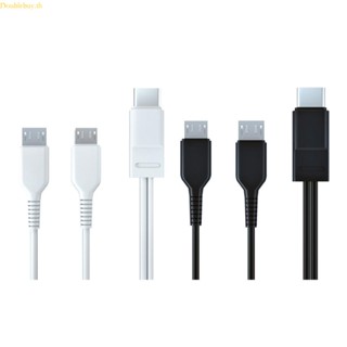 Doublebuy สายชาร์จ Type-C เป็น Micro USB 2 เส้น สําหรับสมาร์ทโฟน แท็บเล็ต