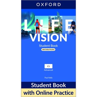 Bundanjai (หนังสือเรียนภาษาอังกฤษ Oxford) Life Vision Advanced : Student Book with Online Practice (P)