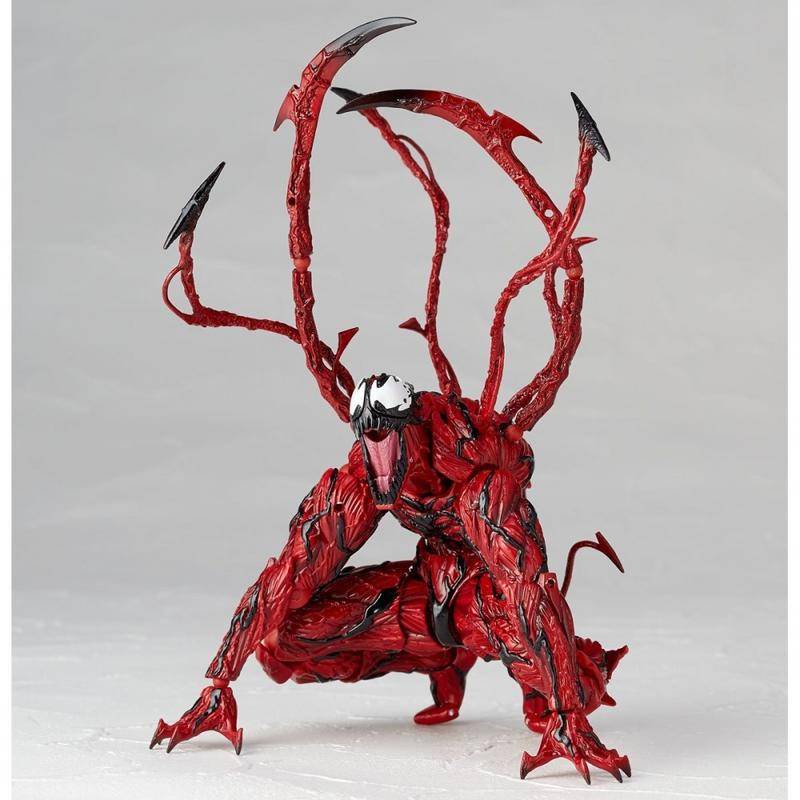 โมเดลฟิกเกอร์-marvel-red-venom-carnage-in-movie-the-amazing-spiderman-bjd-joints-ของเล่นสําหรับเด็ก