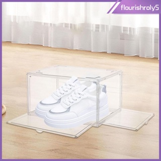 [Flourishroly5] กล่องรองเท้าผ้าใบ ปิดตู้เสื้อผ้า สําหรับผู้ชาย ผู้หญิง