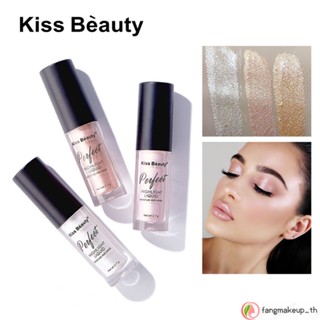 Kiss BEAUTY เครื่องสําอาง เนื้อลิขวิด เรืองแสง ติดทนนาน