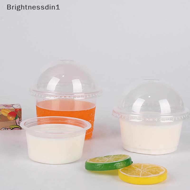 brightnessdin1-ถ้วยพลาสติกใส-แบบใช้แล้วทิ้ง-ขนาด-250-มล-สําหรับใส่สลัด-ขนมหวาน-20-ชิ้น