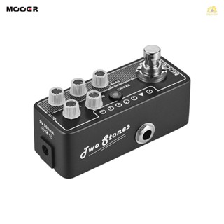 Banana_pie MOOER MICRO Preamp Series 010 พรีแอมป์เอฟเฟคกีตาร์ ดิจิทัล สองหิน สไตล์โมเดิร์น คลาสสิก