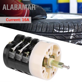 ALABAMAR 220V / 380V 16A เครื่องเปลี่ยนยาง เครื่องยนต์ เดินหน้าถอยหลังสลับเปิดโต๊ะเหยียบสวิทช์