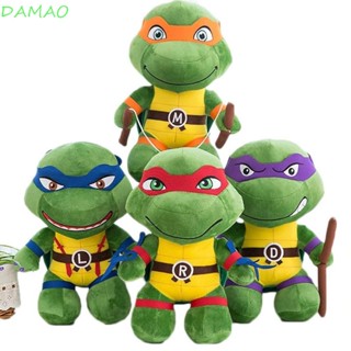 Damao ของเล่นตุ๊กตาการ์ตูนนินจาเต่า Kawaii Mikey ของขวัญ สําหรับเด็ก