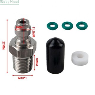 【Big Discounts】Paintball PCP 8mm Male Connector Copper Male M10 Thread Supplementary Coupling#BBHOOD