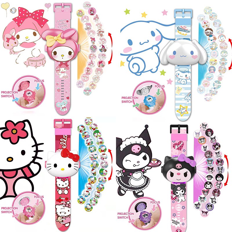 sanrio-kuromi-hello-kitty-my-melody-นาฬิกาข้อมือดิจิทัล-สําหรับเด็กผู้หญิง-นักเรียน-ของขวัญวันเกิด