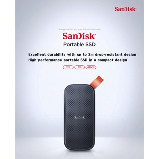 [Sandisk] Ssd E30 480GB/1T/2T แบบพกพา