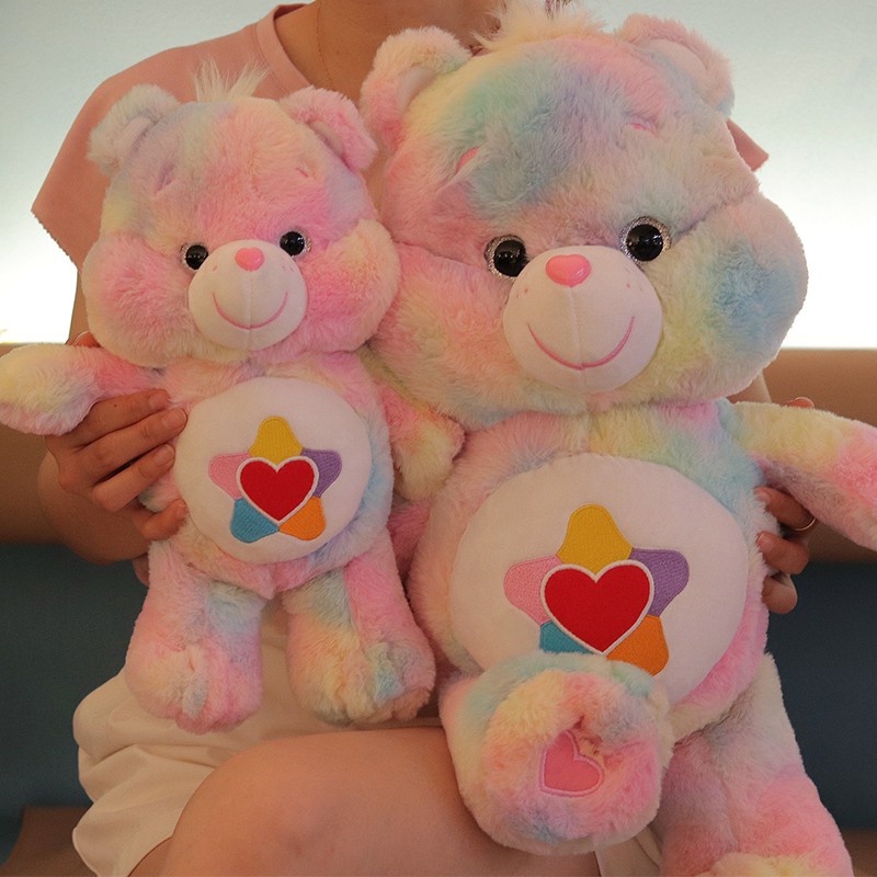 ลิขสิทธิ์ของแท้-care-bears-ของเล่นเด็ก-ดูแลหมี-ดูแลหมี-ดูแลตุ๊กตาหมี-ดูแลหมี-ดูแลหมี-กรณีดูแลหมีเท็ดดี้หมี-ตุ๊กตาหมีรุ้งน่ารัก-ของเล่นยัดไส้