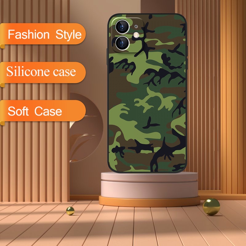 case-for-realme-c1-c2-c3-c11-c12-c15-c17-c20-c21-c25y-c21y-5-6-6i-7-7i-8-8i-9-9i-pro-10-10pro-c31-c35-narzo-50a-50i-20-30-10a-30a-camouflage-army-green-pattern-soft-matte-casing