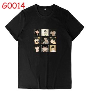 【hot tshirts】เสื้อยืด พิมพ์ลายอนิเมะ Haikyu Team Hinata Shoyo Haikyuu สําหรับผู้ชาย และผู้หญิง2022