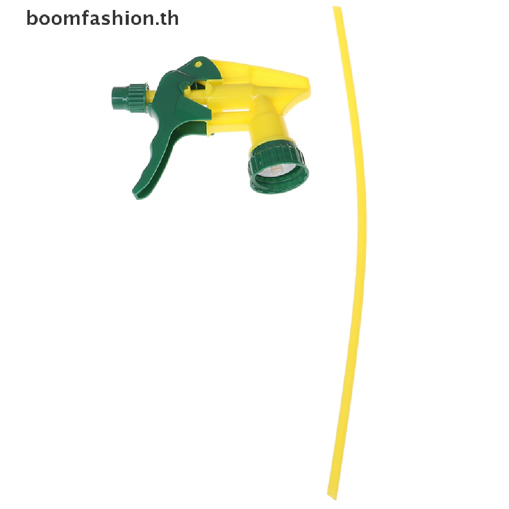 boomfashion-หัวฉีดทริกเกอร์ทําความสะอาดขวดน้ํา-ทนต่อสารเคมี-สําหรับสวน